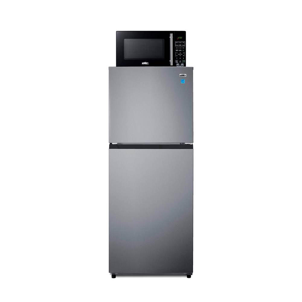 Summit Appliance - Microwave/Refrigerator-Freezer Combination with Allocator