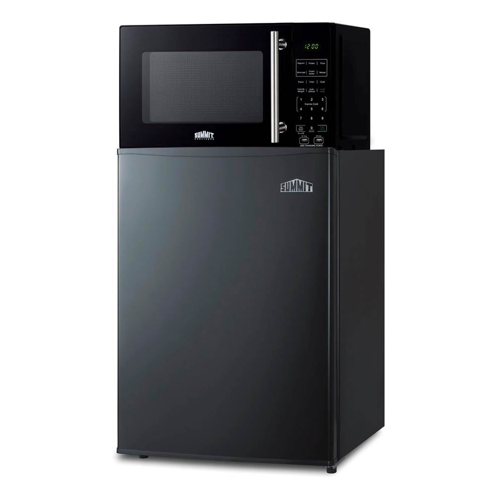 Microwave/Refrigerator Combination with Allocator