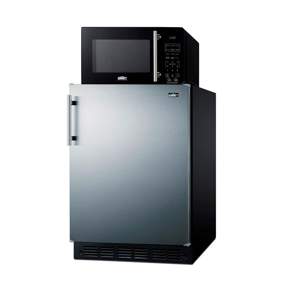 Microwave/Refrigerator Combination with Allocator