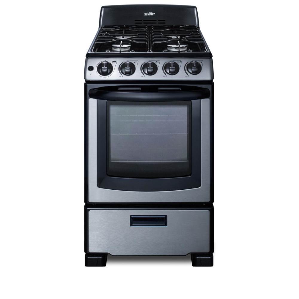 Summit Appliance - 20'' Wide Gas Range