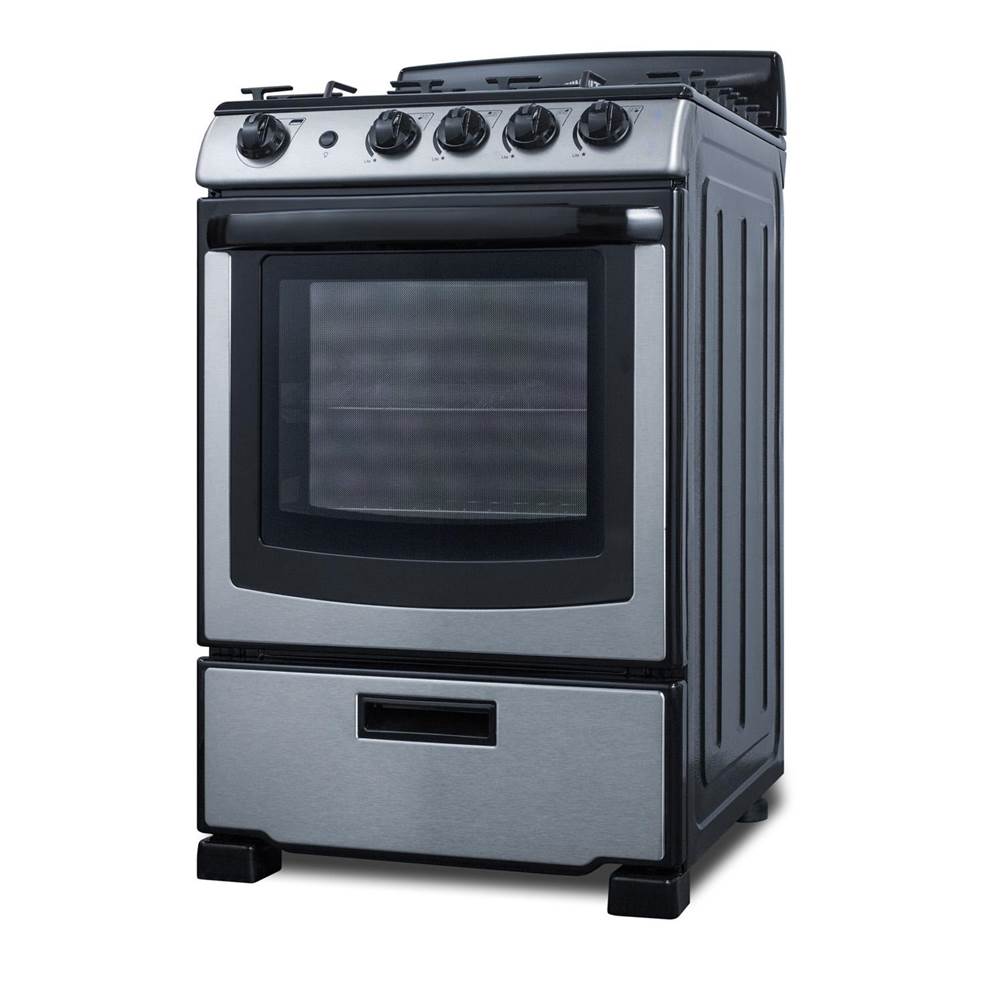 24'' Wide Gas Range