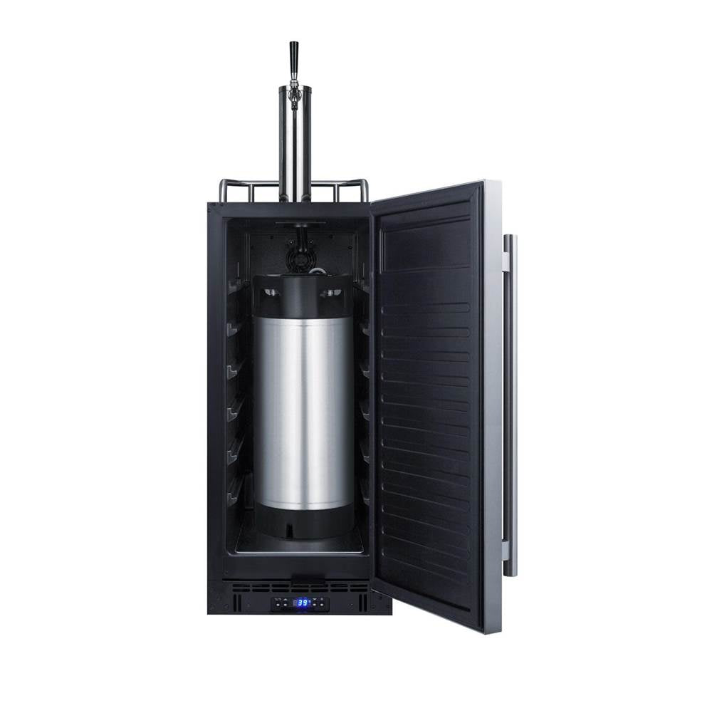 15'' Wide Built-In Cold Brew Coffee Kegerator