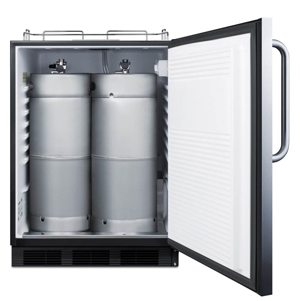 24'' Wide Outdoor Kegerator, ADA Compliant