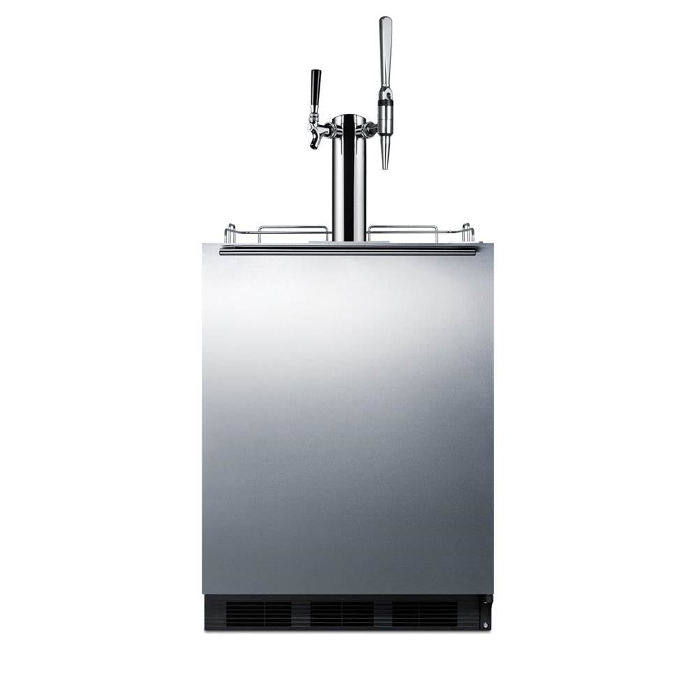 Summit Appliance - 24'' Wide Built-In Coffee Kegerator, ADA Compliant