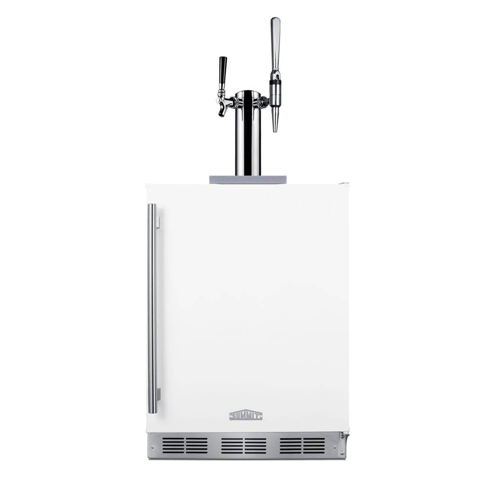 Summit Appliance - 24'' Wide Built-In Coffee Kegerator, ADA Compliant