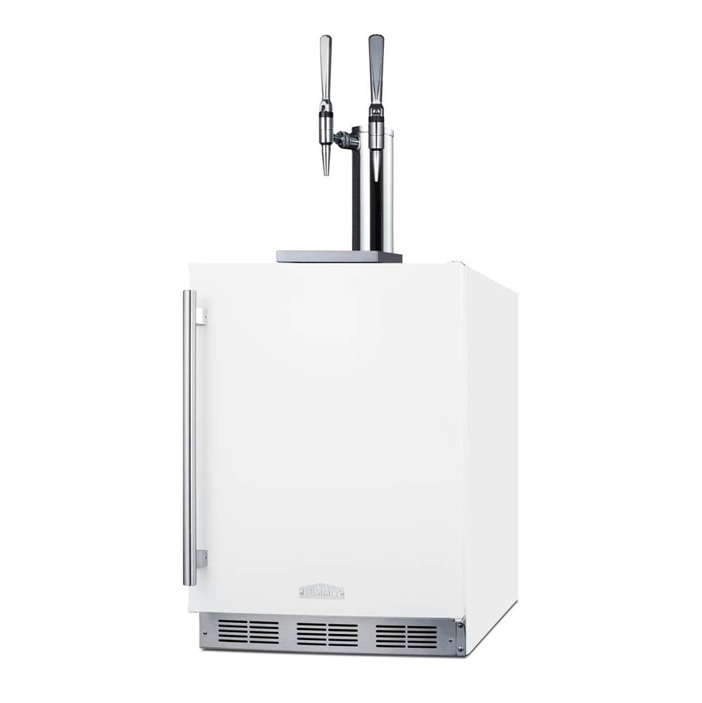 24'' Wide Built-In Nitro Coffee Kegerator, ADA Compliant