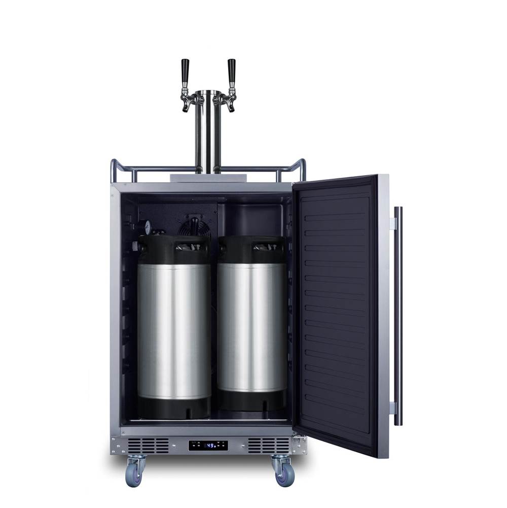 24'' Wide Built-In Cold Brew Coffee Kegerator