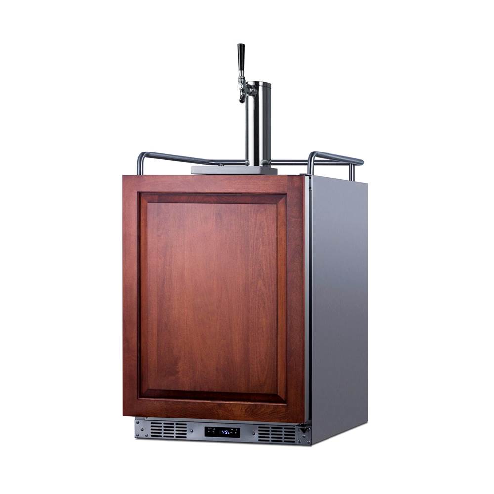 24'' Wide Built-In Kegerator (Panel Not Included)