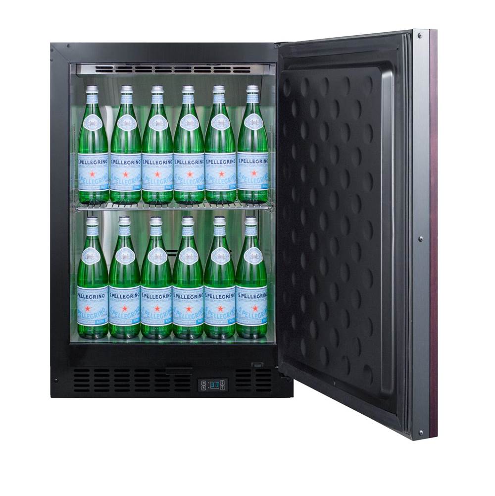 24'' Wide Built-In Beverage Center (Panel Not Included)