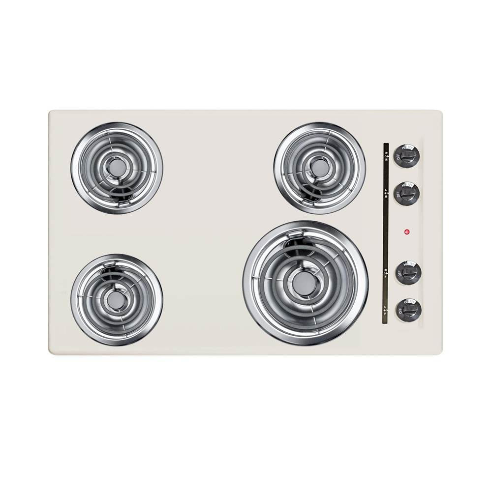 Summit Appliance - 30'' Wide 4-Burner Coil Cooktop