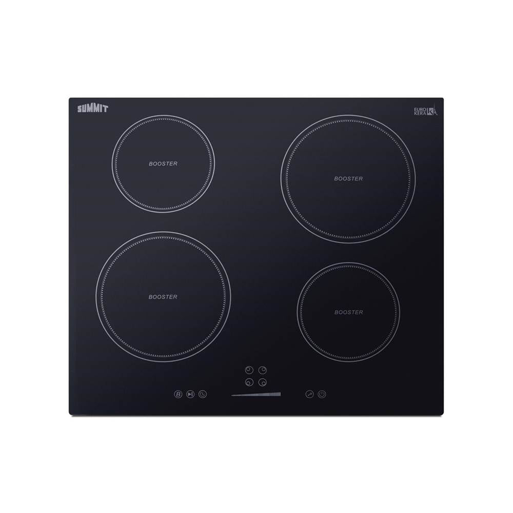 Summit Appliance - 24'' Wide 208-240V 4-Zone Induction Cooktop