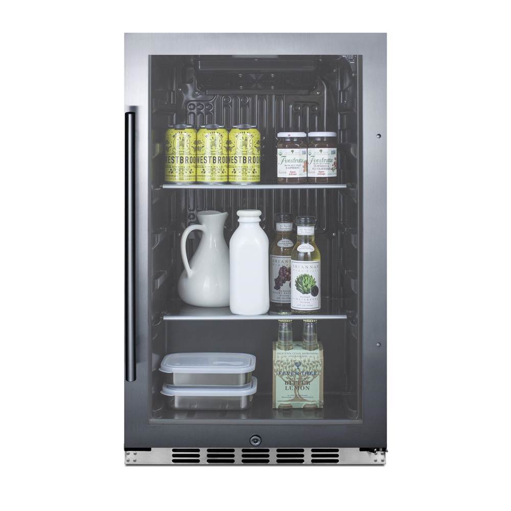 Shallow Depth Indoor/Outdoor Beverage Cooler
