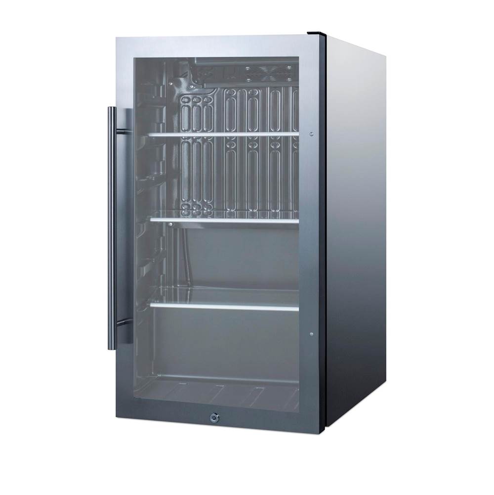 Shallow Depth Indoor/Outdoor Beverage Cooler