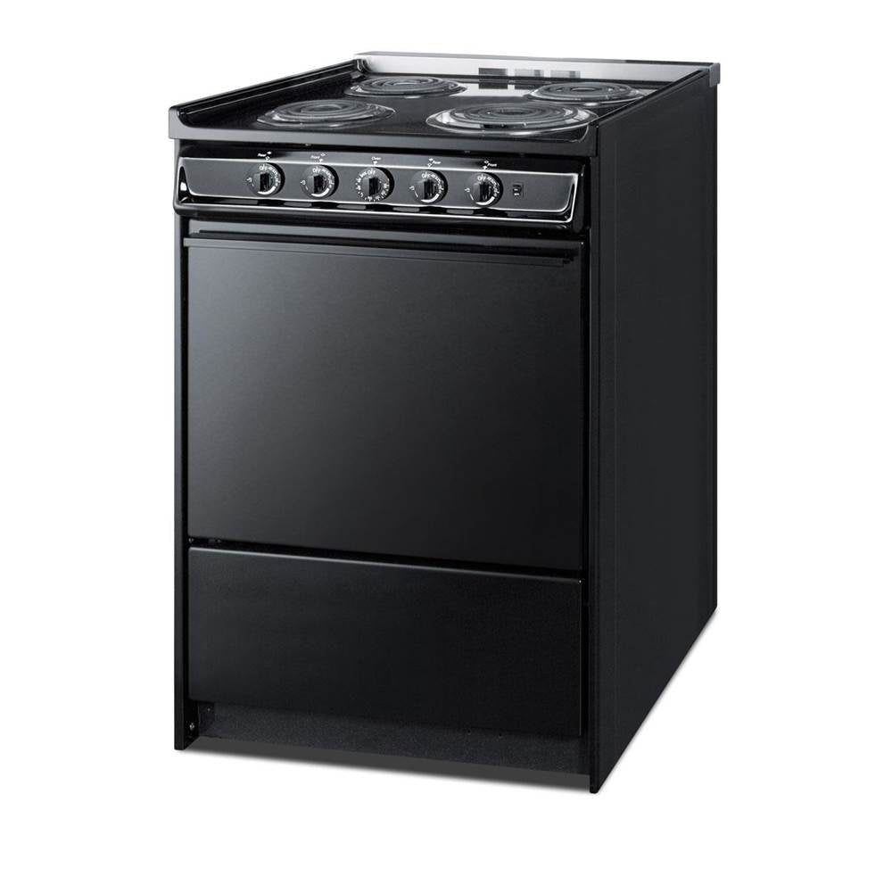 24'' Wide Electric Coil Range