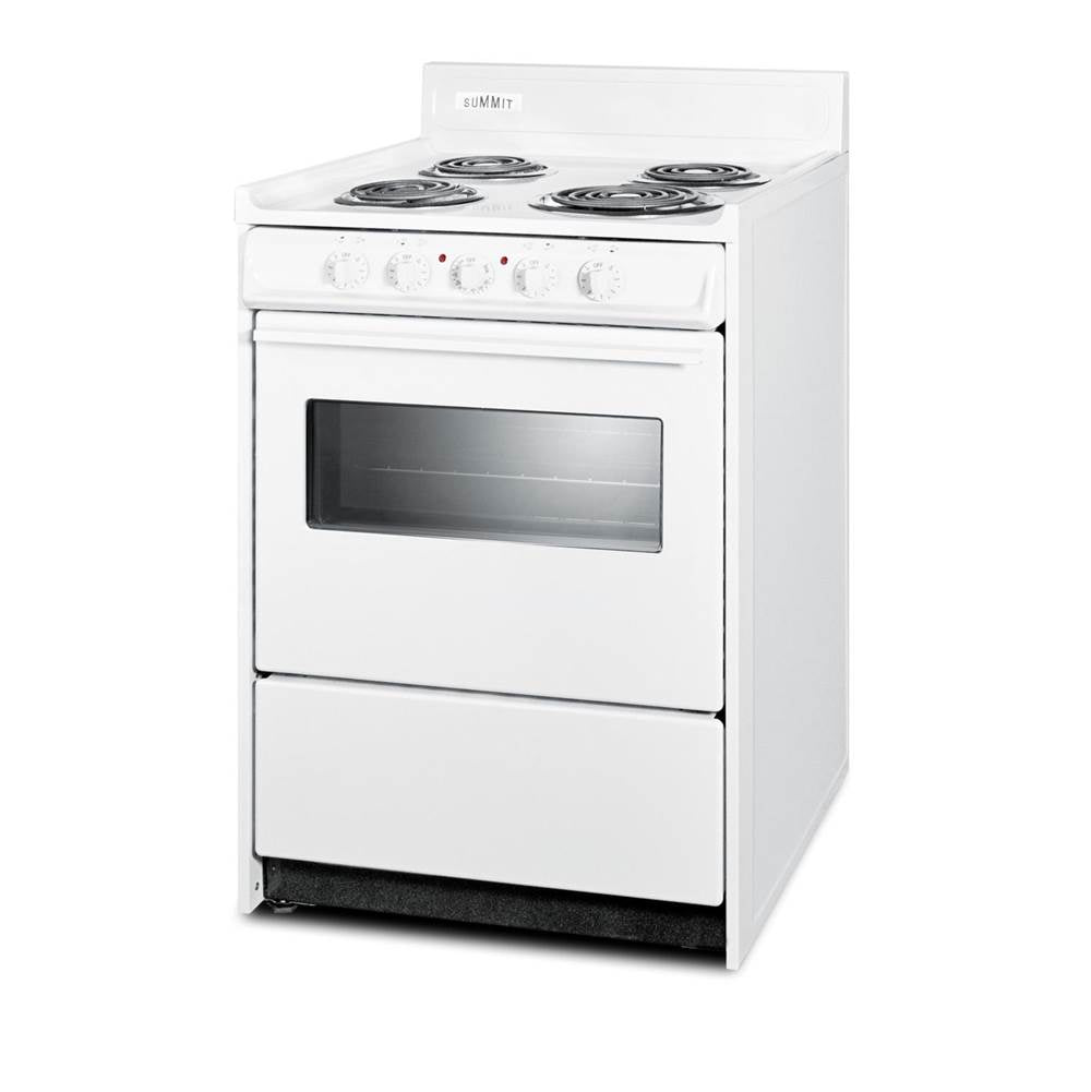 24'' Wide Electric Coil Top Range