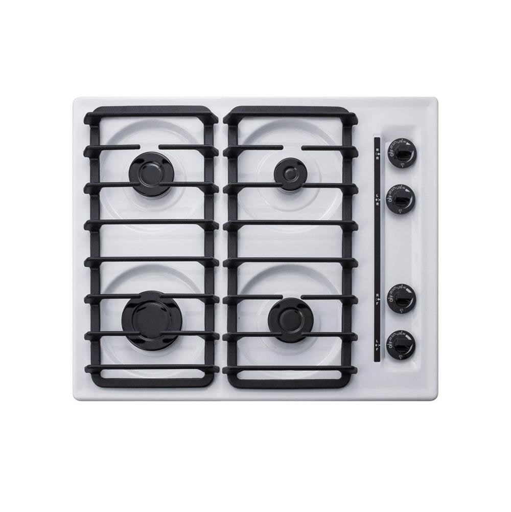 Summit Appliance - 24'' Wide 4-Burner Gas Cooktop