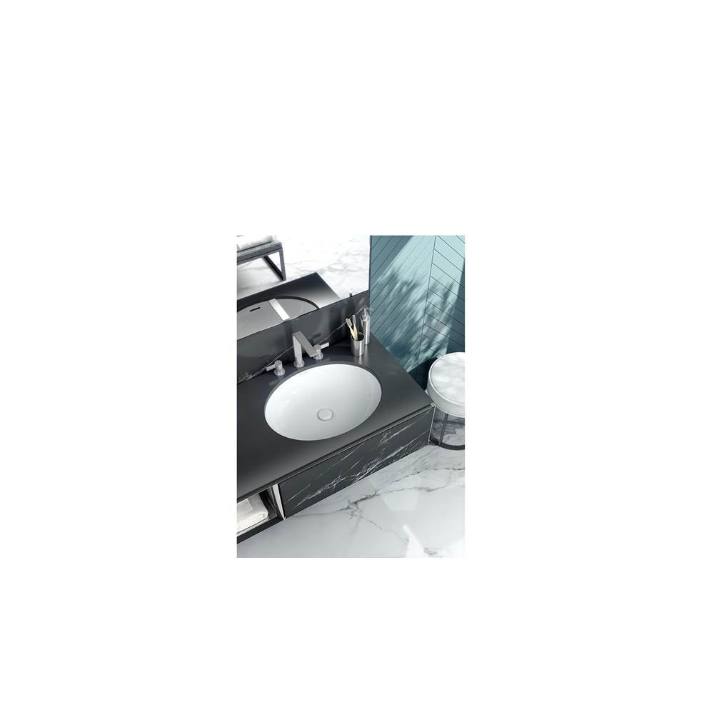 Kaali 18'' x 14'' Undermount Oval Lavatory Sink