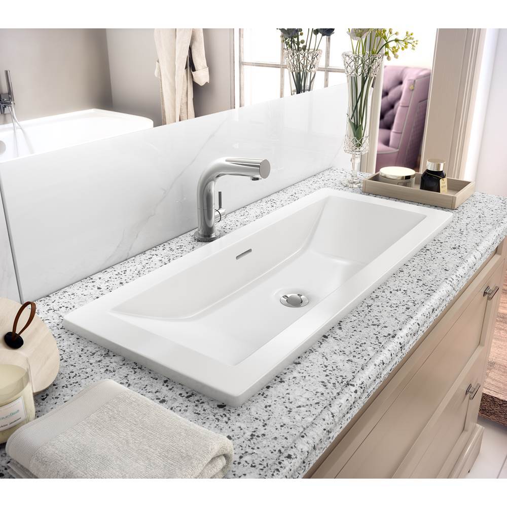 Rossendale 42'' x 15'' Undermount or Drop-In Lavatory Sink