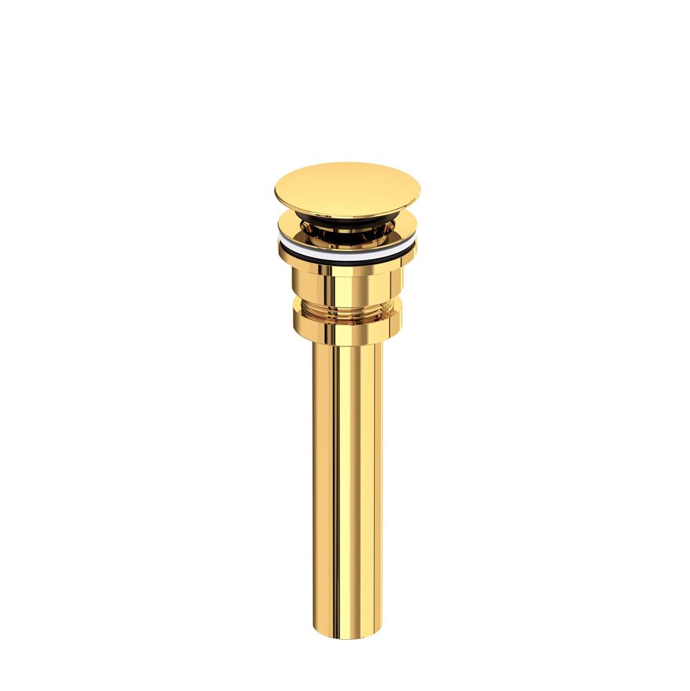 Victoria + Albert - Universal Push Drain - Polished Brass