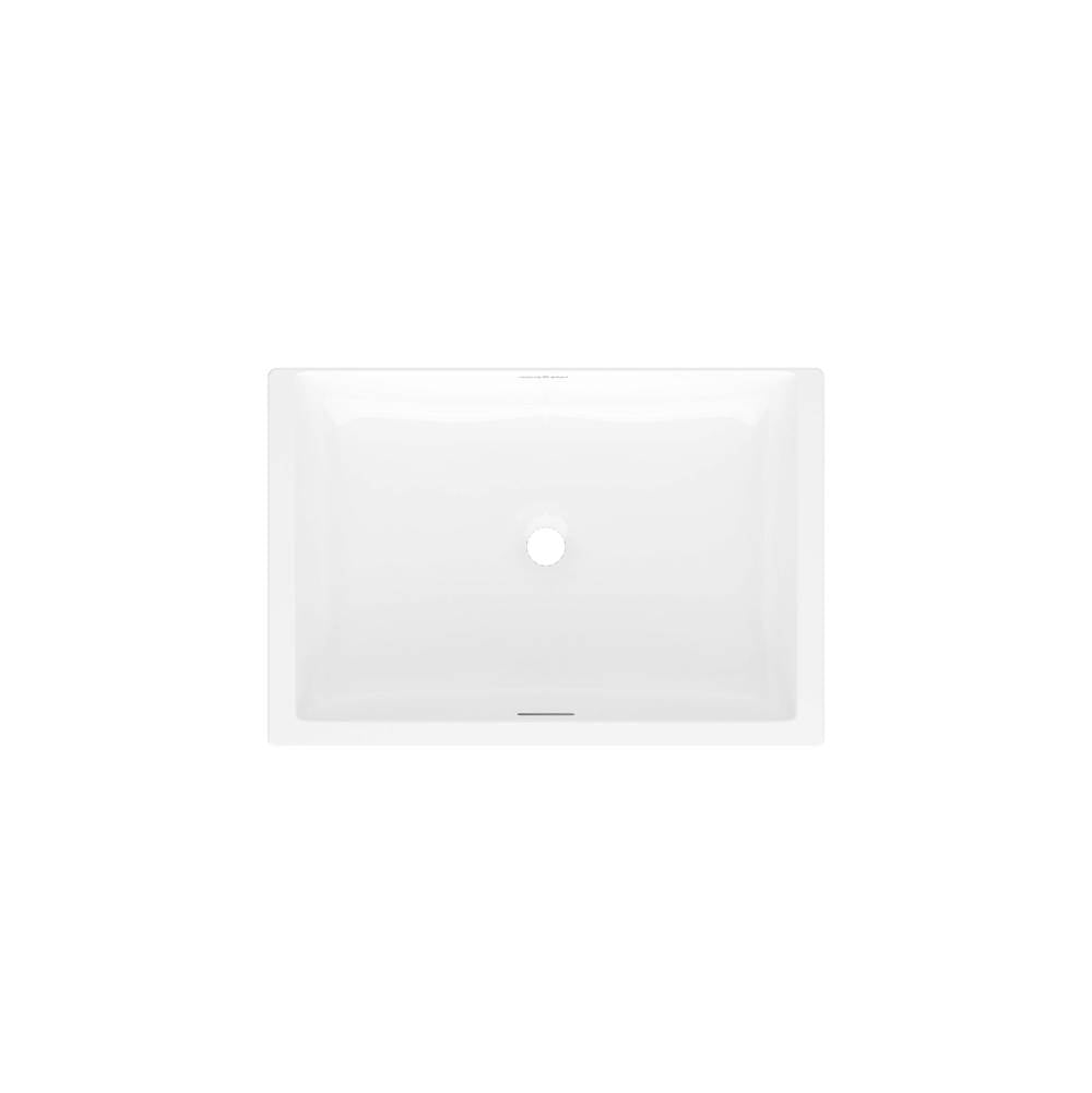 Victoria + Albert - Kaldera 21'' x 17'' Undermount Rectangular Lavatory Sink - Standard Gloss White