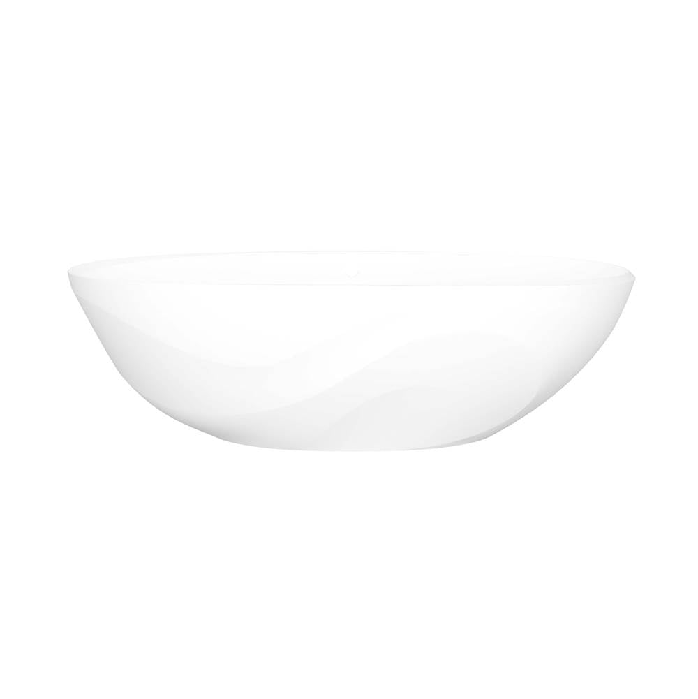 Victoria + Albert - SerosE 70'' X 30'' Freestanding Soaking Bathtub With Flat Rim - Standard Matte White