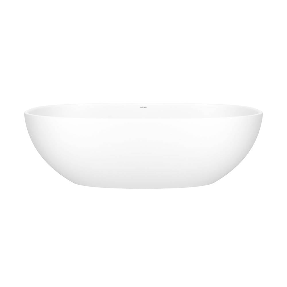 Victoria + Albert - Barcelona 71'' x 34'' Freestanding Soaking Bathtub With Void - Standard Matte White