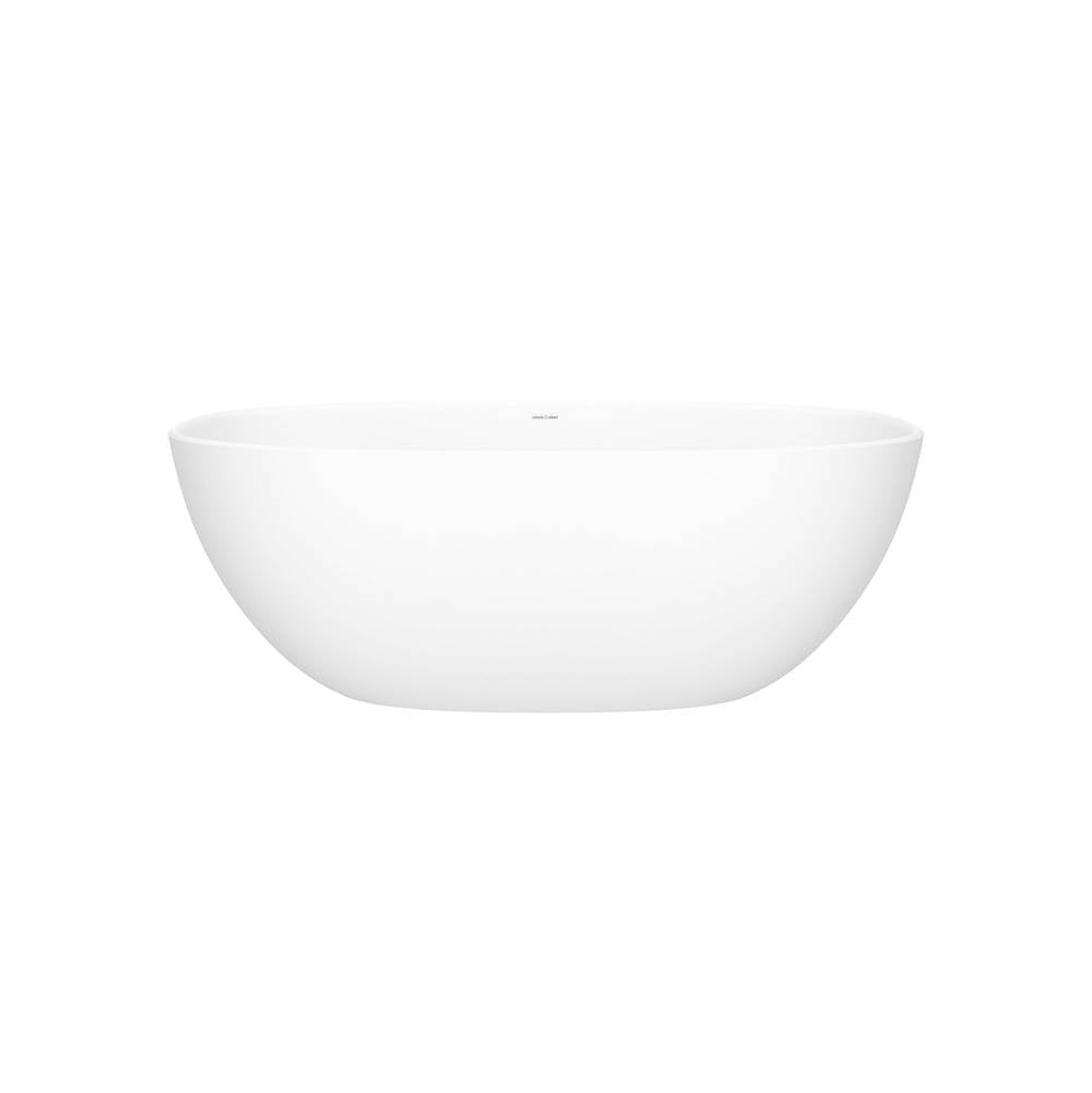 Victoria + Albert - Barcelona 59'' x 29'' Freestanding Soaking Bathtub With Void - Standard Matte White