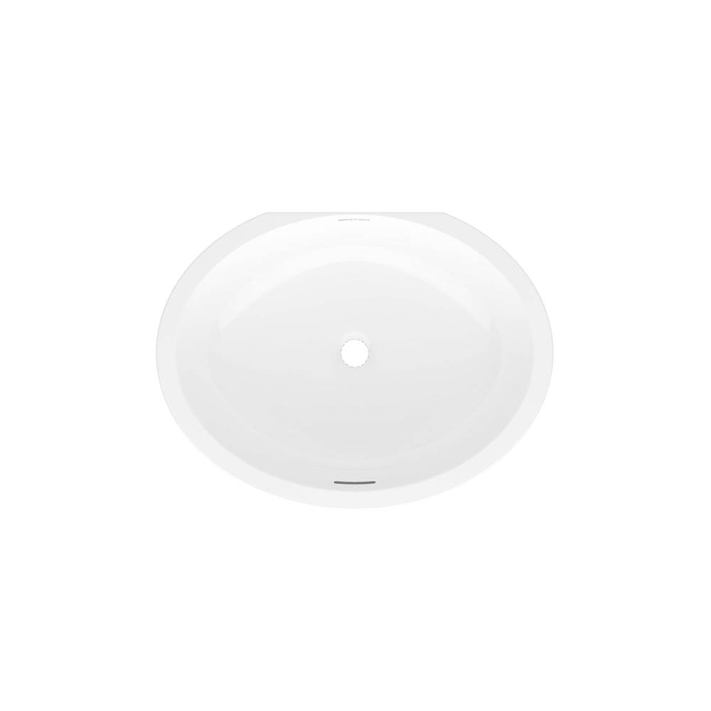 Victoria + Albert - Kaali 21'' x 18'' Undermount Oval Lavatory Sink - Standard Gloss White