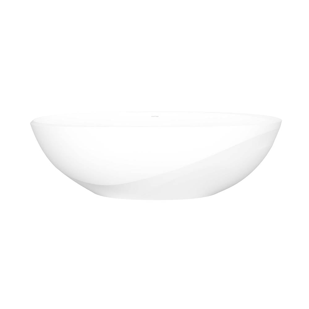 Victoria + Albert - SerosE 70'' X 30'' Freestanding Soaking Bathtub With Flat Rim - Standard Matte White