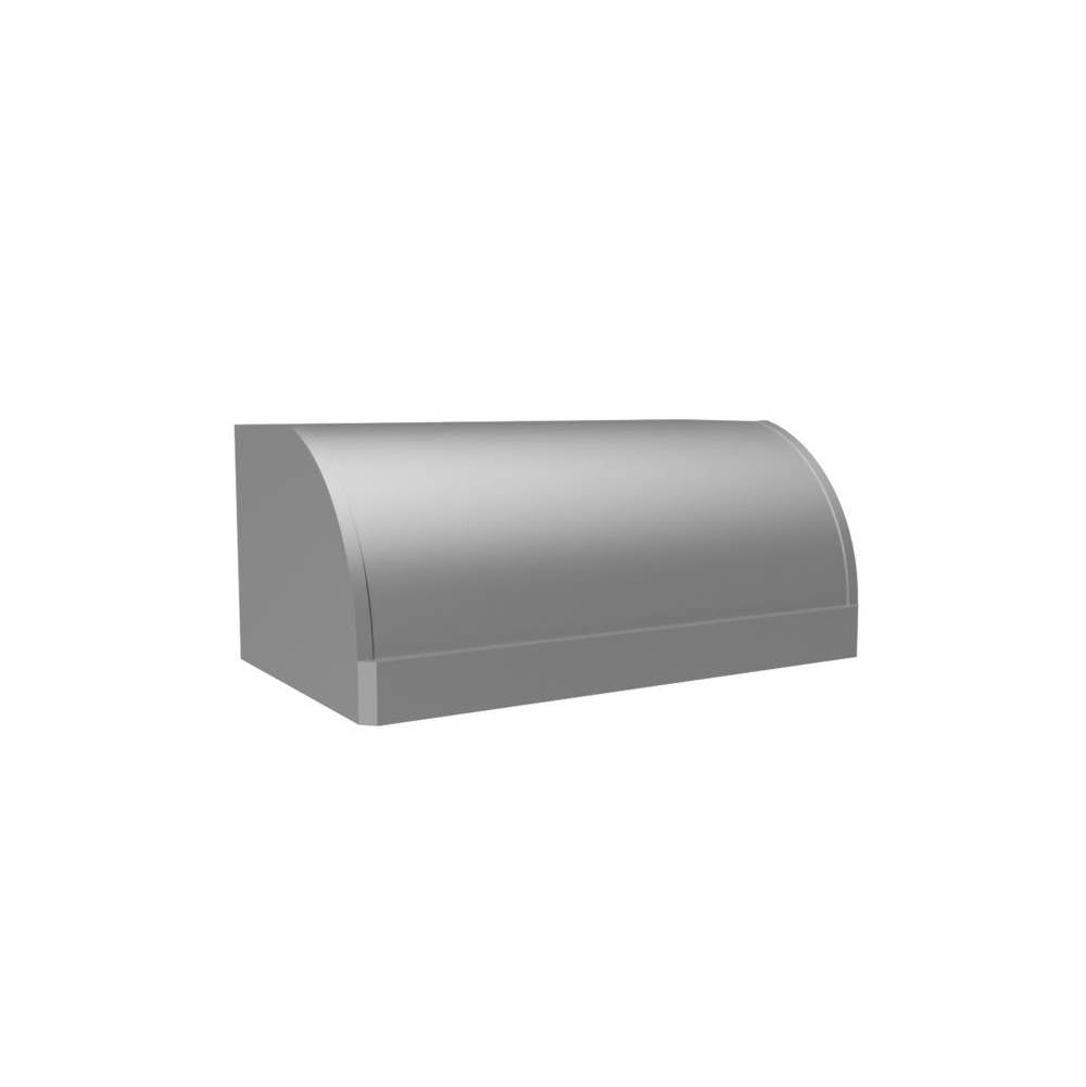 Vent A Hood - 30'' 300 CFM Standard Wall Mount Range Hood White - White