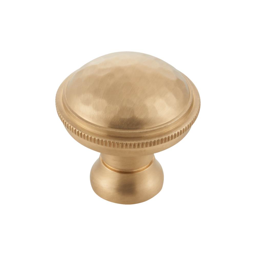 Vesta - ArtWorth Knob 1 1/8 Inch Satin Brass - Satin Brass