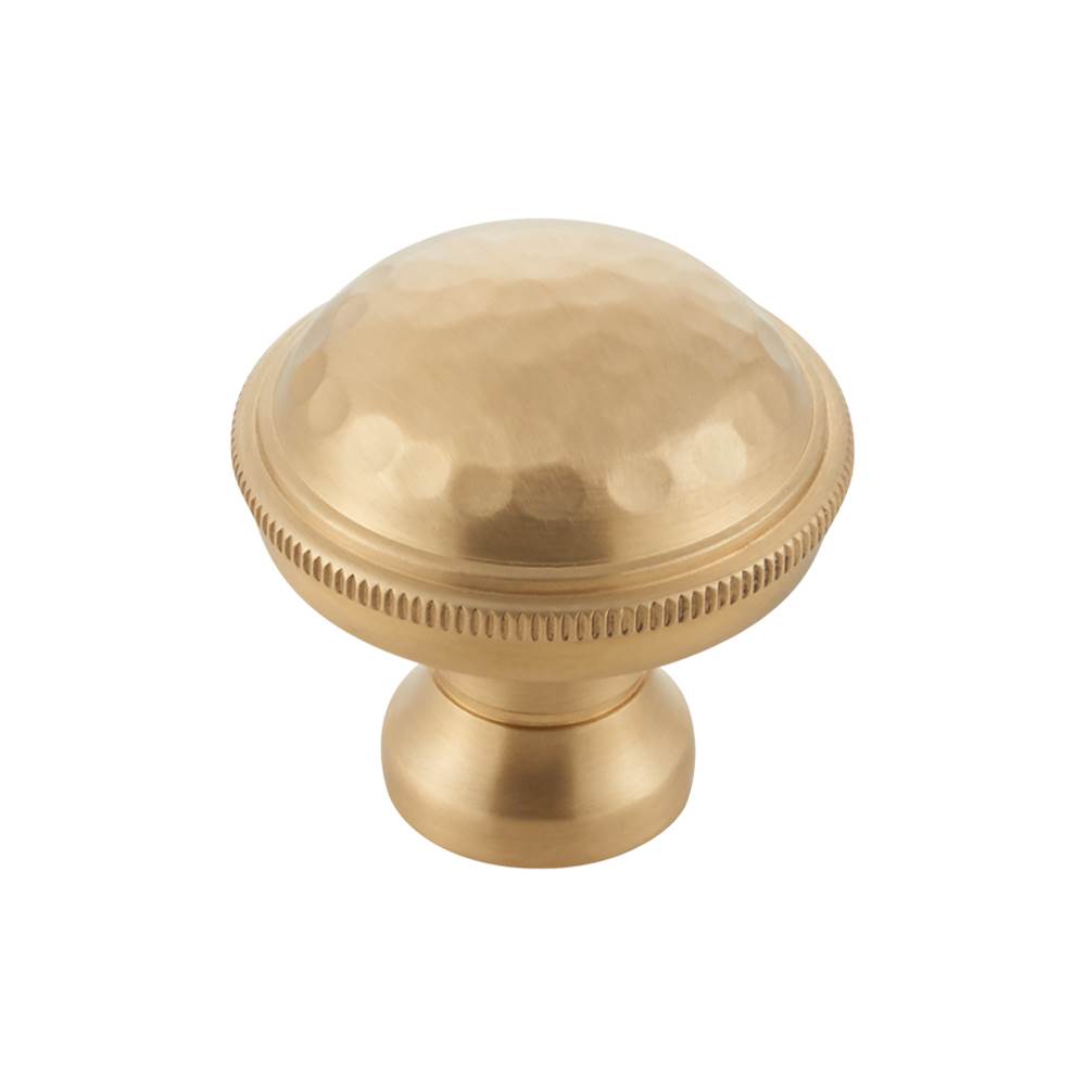 Vesta - ArtWorth Knob 1 1/4 Inch Satin Brass - Satin Brass