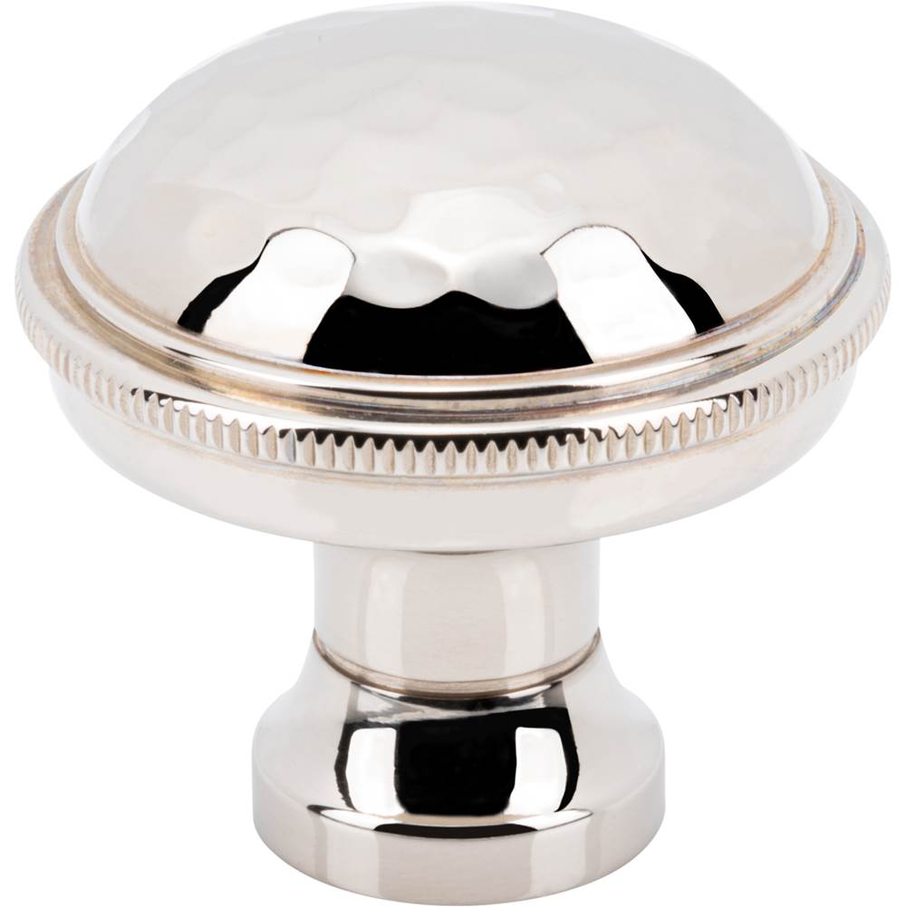 Vesta - ArtWorth Knob 1 5/16 Inch Polished Nickel - Polished Nickel