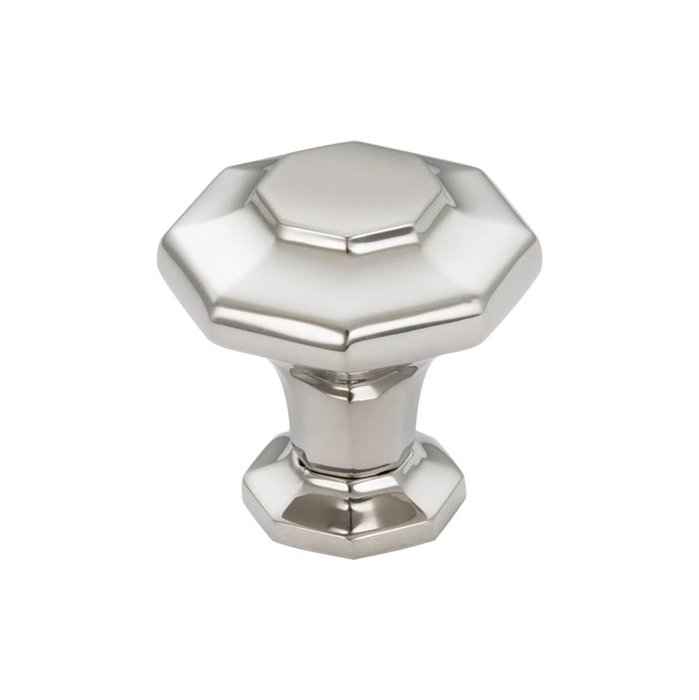 Vesta - Palazzo Knob 1 3/16 Inch Polished Nickel - Polished Nickel