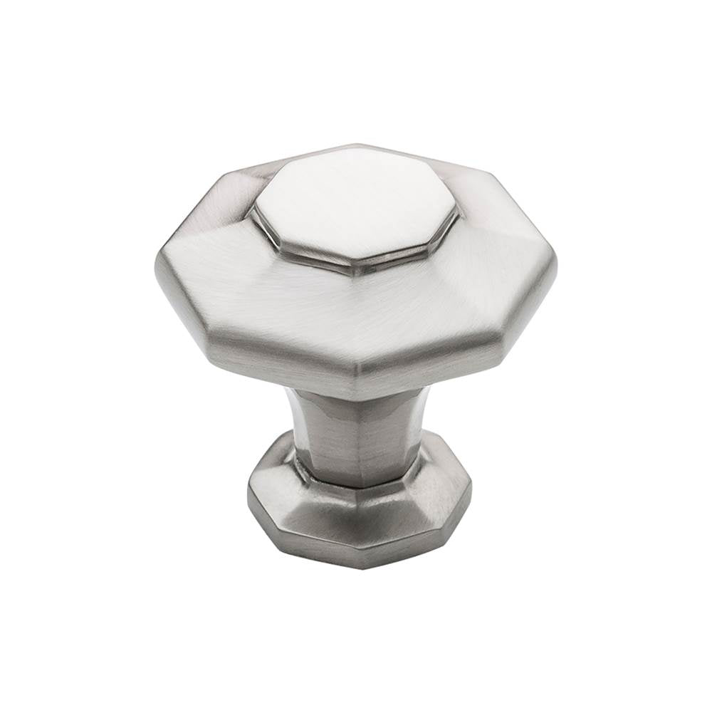 Vesta - Palazzo Knob 1 3/8 Inch Brushed Satin Nickel - Brushed Satin Nickel