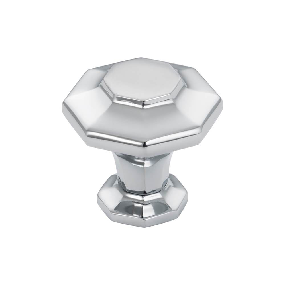 Vesta - Palazzo Knob 1 3/8 Inch Polished Chrome - Polished Chrome