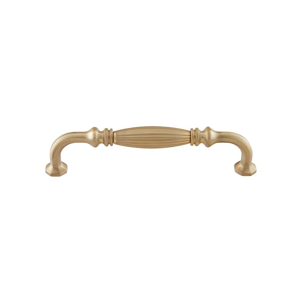 Vesta - Roscato Pull 6 5/16 Inch (c-c) Satin Brass - Satin Brass