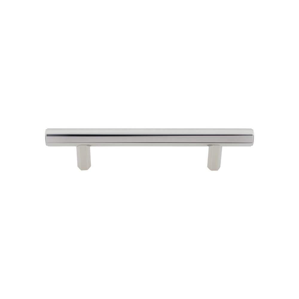 Vesta - Insignia Pull 3 3/4 Inch (c-c) Polished Nickel - Polished Nickel
