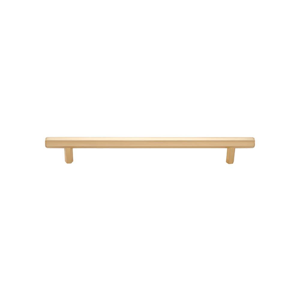 Vesta - Insignia Pull 7 9/16 Inch (c-c) Satin Brass - Satin Brass