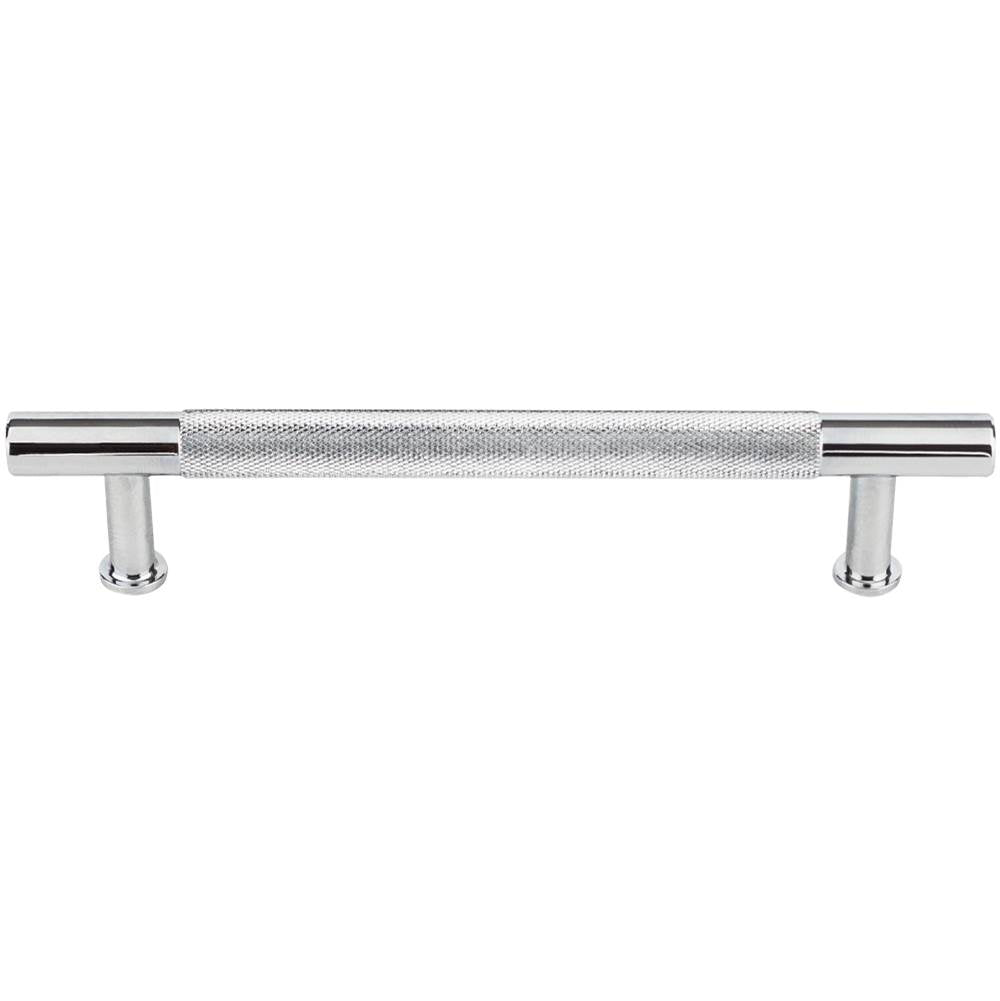 Vesta - Beliza Knurled Bar Pull 5 1/16 Inch (c-c) Polished Chrome - Polished Chrome