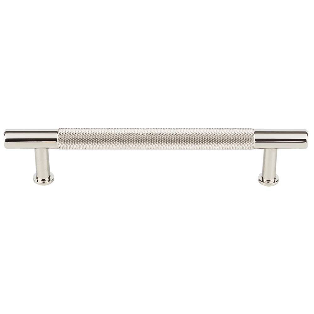Vesta - Beliza Knurled Bar Pull 5 1/16 Inch (c-c) Polished Nickel - Polished Nickel