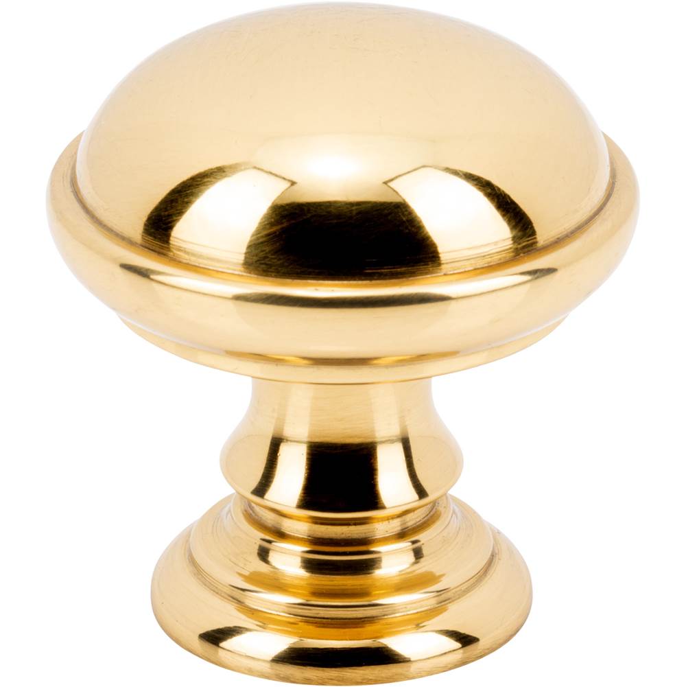 Vesta - Ronan Knob 1 1/2 Inch Polished Brass - Polished Brass