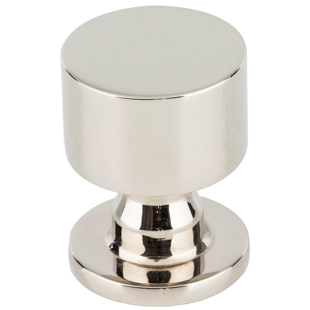 Vesta - Dante Knob 1 Inch Polished Nickel - Polished Nickel