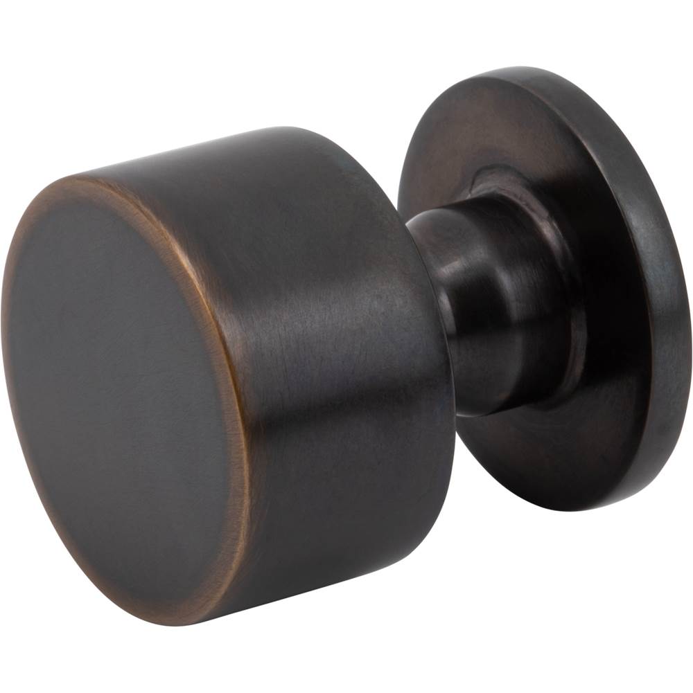 Dante Knob 1 1/8 Inch Brushed Satin Nickel