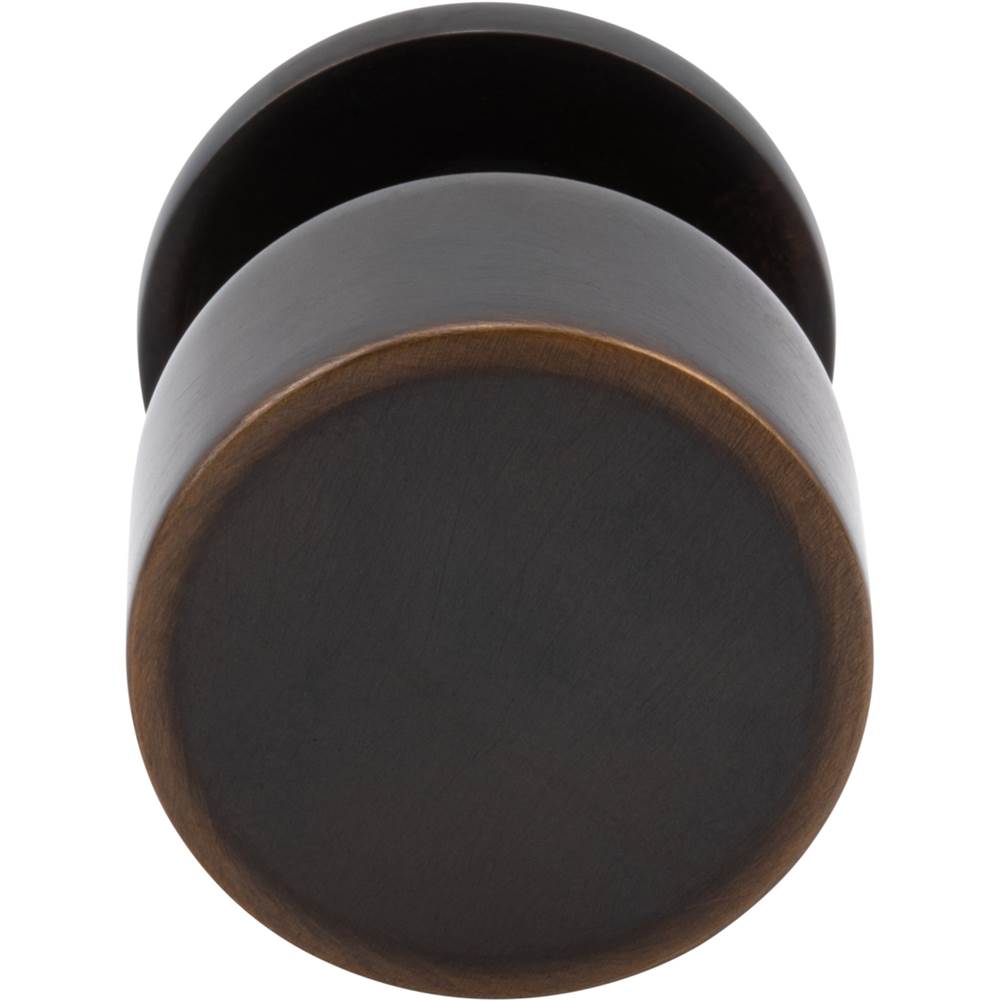 Dante Knob 1 1/8 Inch Brushed Satin Nickel
