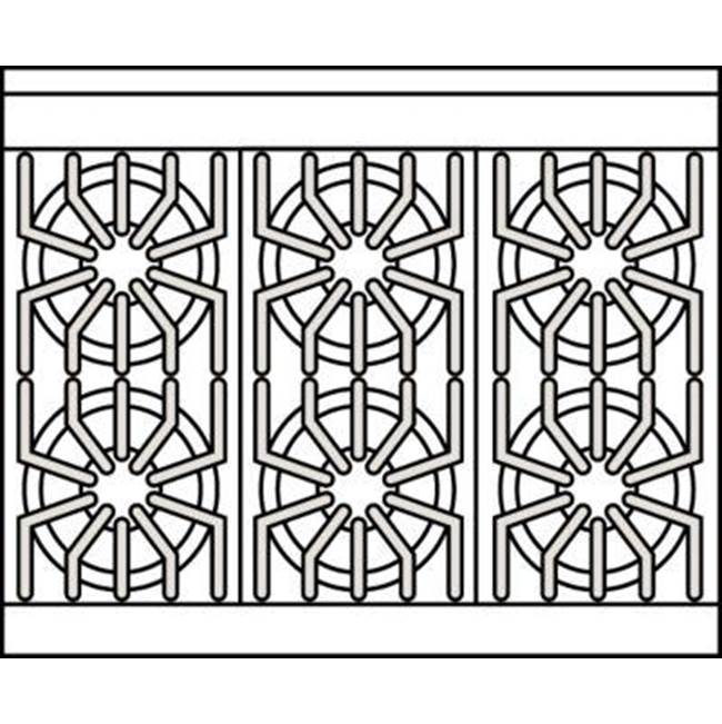 36''W./24''D. Dual Fuel Self-Clean Sealed Burner Range-6 Burners-Antique Bronze