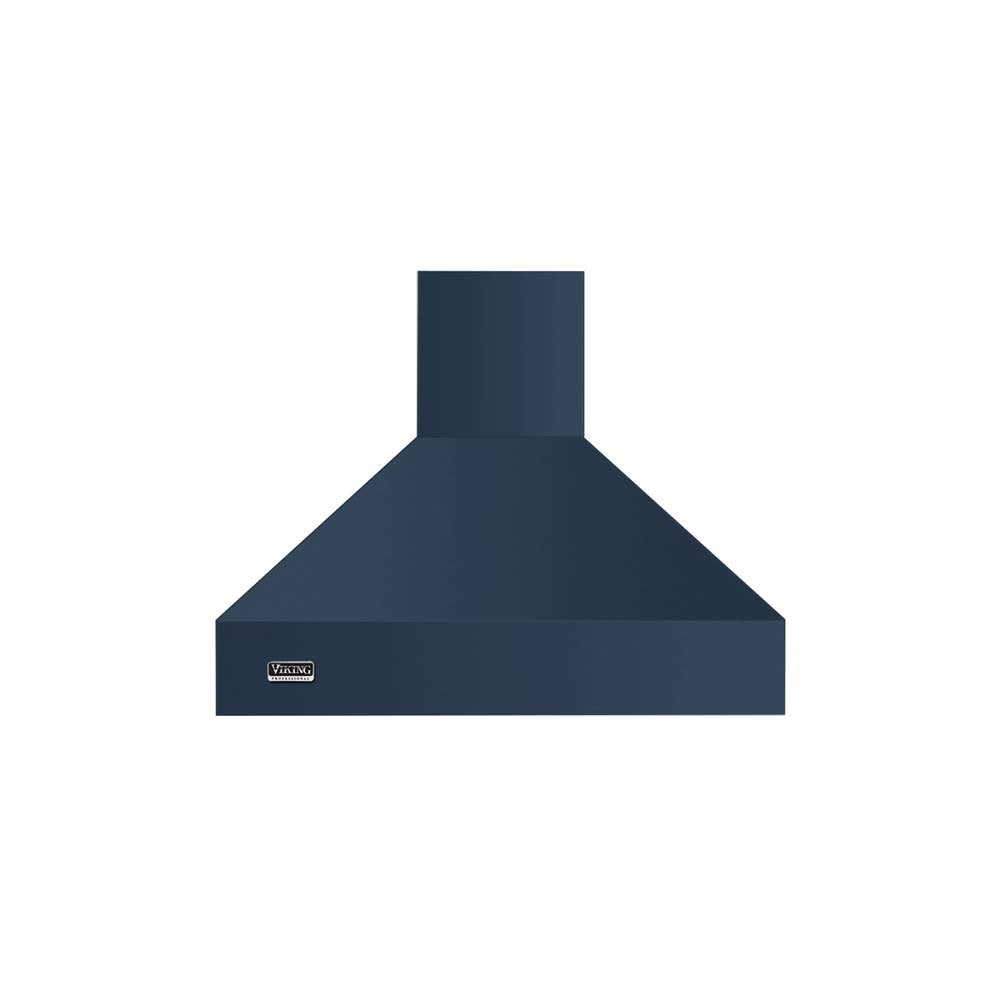 Viking - 48''W./18''H. Chimney Wall Hood-Slate Blue - Slate Blue