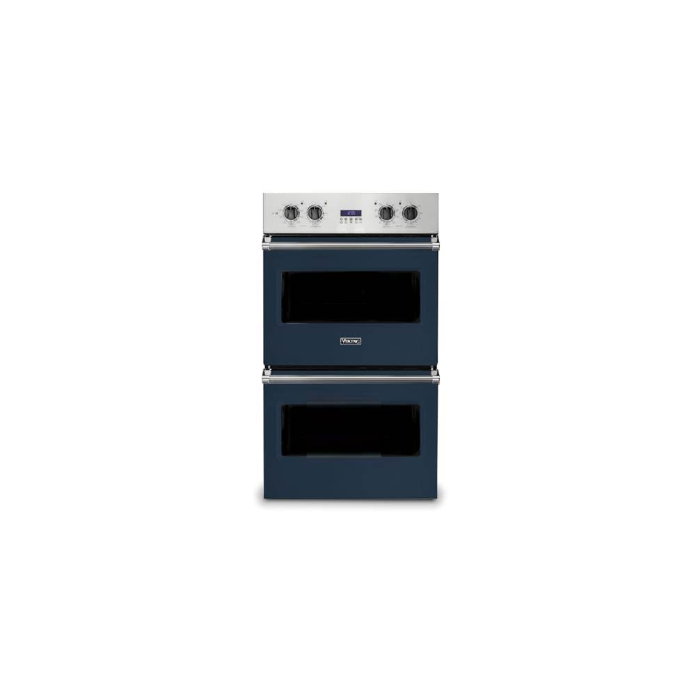 Viking - 30''W. Electric Double Thermal Convection Oven-Slate Blue - Slate Blue