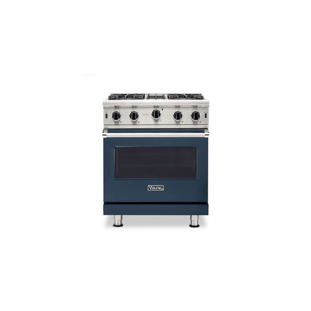 Viking - 30''W./24''D. Gas Open Burner Range-4 Burners- Slate Blue- LP - Slate Blue