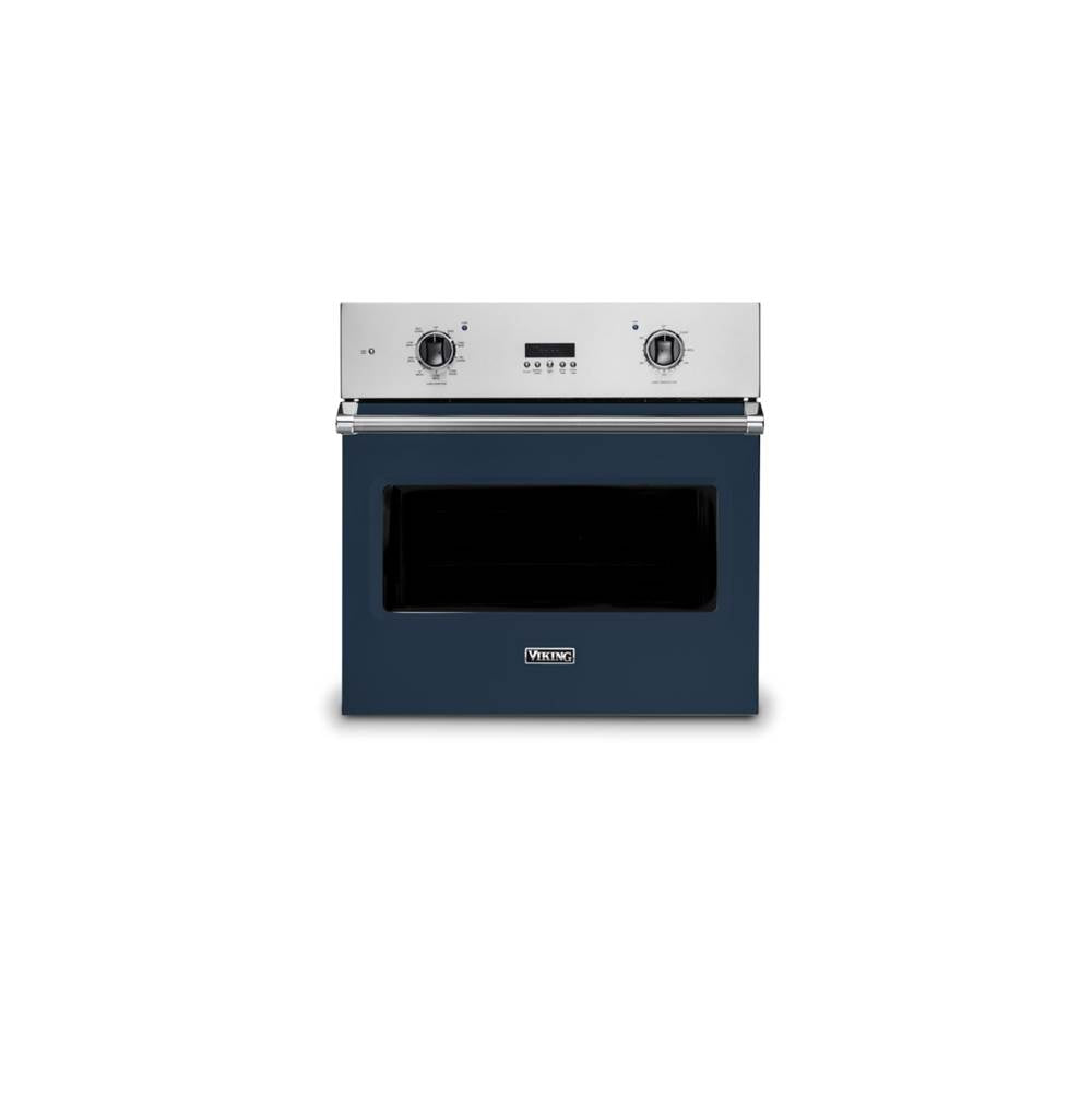 Viking - 30''W. Electric Single Thermal Convection Oven-Slate Blue - Slate Blue